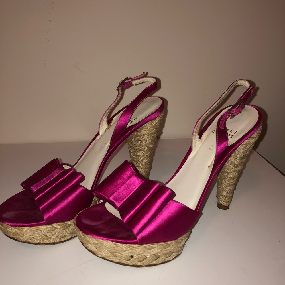 100% Authentic Stuart Weitzman Espadrille Sandals